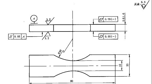 GB/T10423-2002試驗機做燒結金屬摩擦材料拉伸