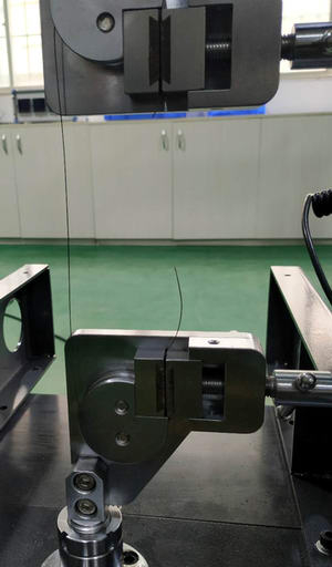 ?中山大學(xué)太陽能院鎢絲拉伸試驗(yàn)機(jī)測試